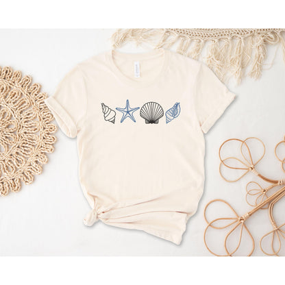 Sea Shells Beach Tee V2