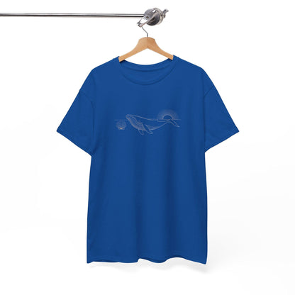 Blue Whale & Shell Graphic T-Shirt