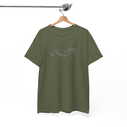 Blue Whale & Shell Graphic T-Shirt