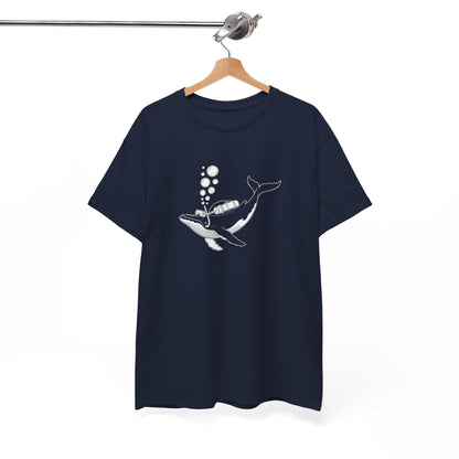 Blue Whale Diving T-Shirt