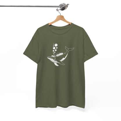 Blue Whale Diving T-Shirt
