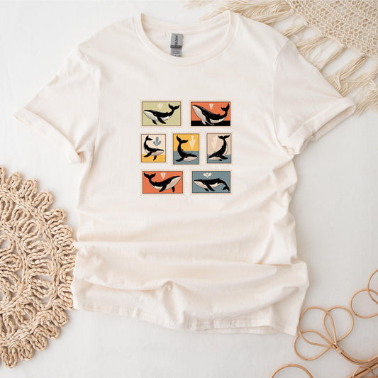 Blue Whale Vintage Tee