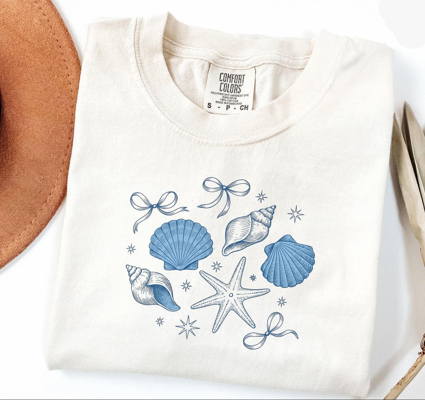 Ocean Shell Ribbon T-Shirt