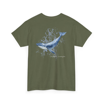 Watercolour Humpback Whale Tee