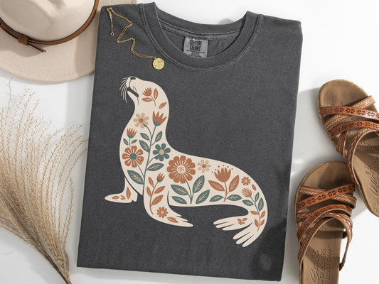 Sea Lion Floral Shirt