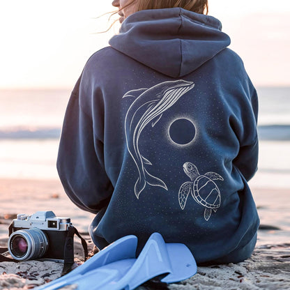Whale Turtle Hoodie