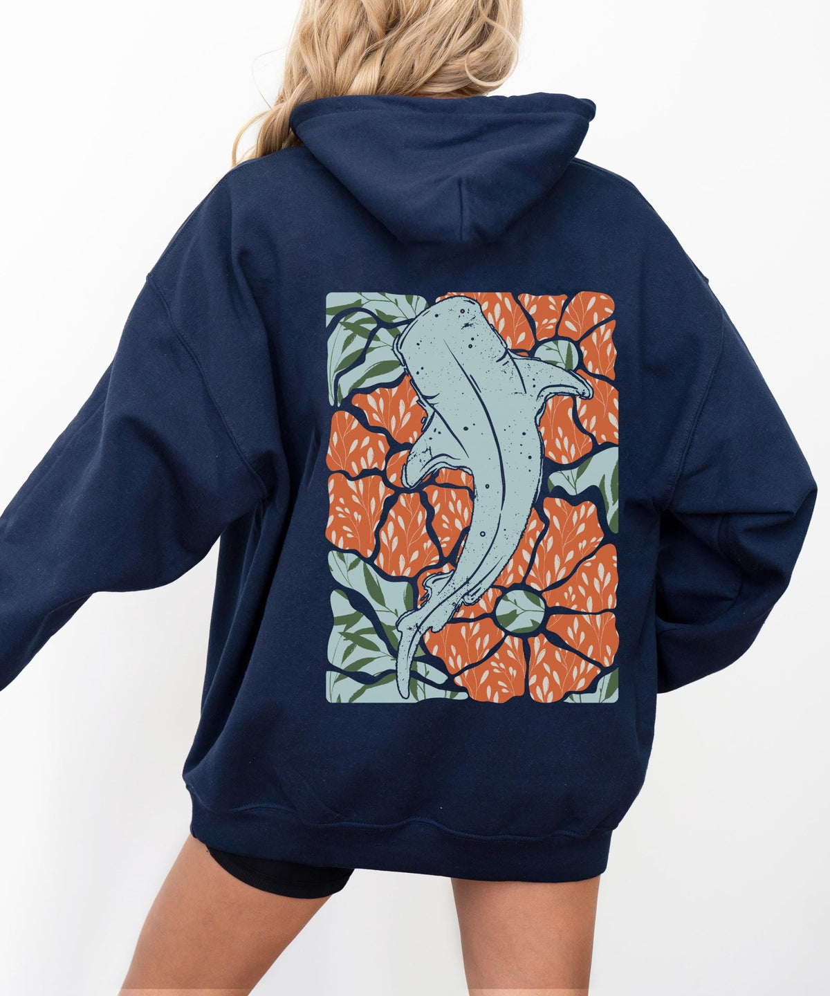 Boho Whale Shark Hoodie