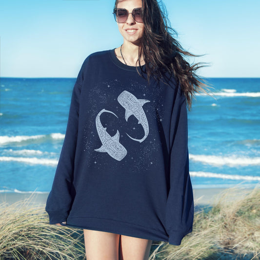 Ocean Whale Shark Sweater V5