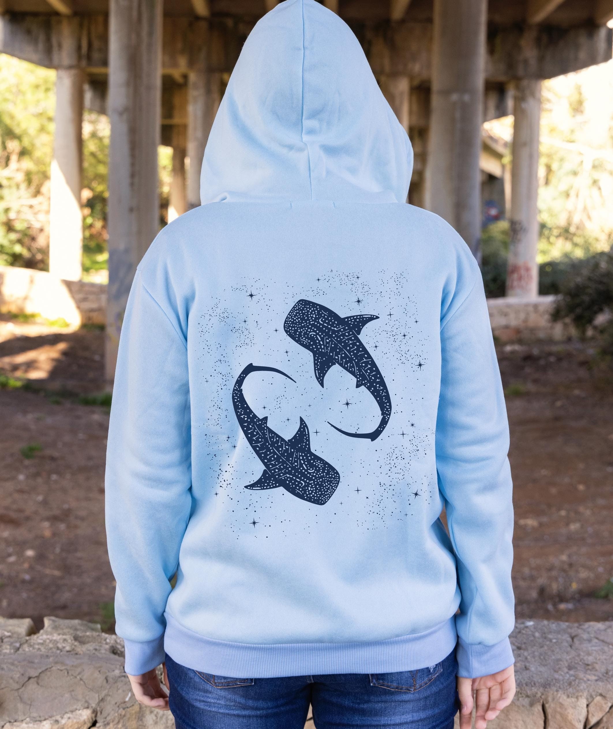 The Whale Shark Hoodie V8 – Blue Ocean Project AU