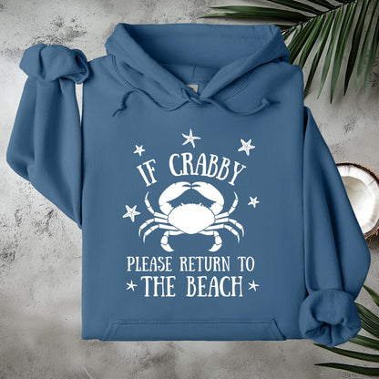 Funny Crab Hoodie
