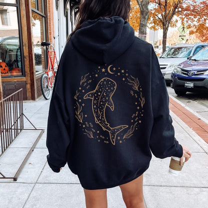Celestial Whale Shark Hoodie V2