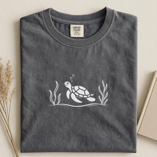 Minimal Sea Turtle T-Shirt