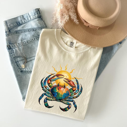 Crab Van Gogh T-Shirt