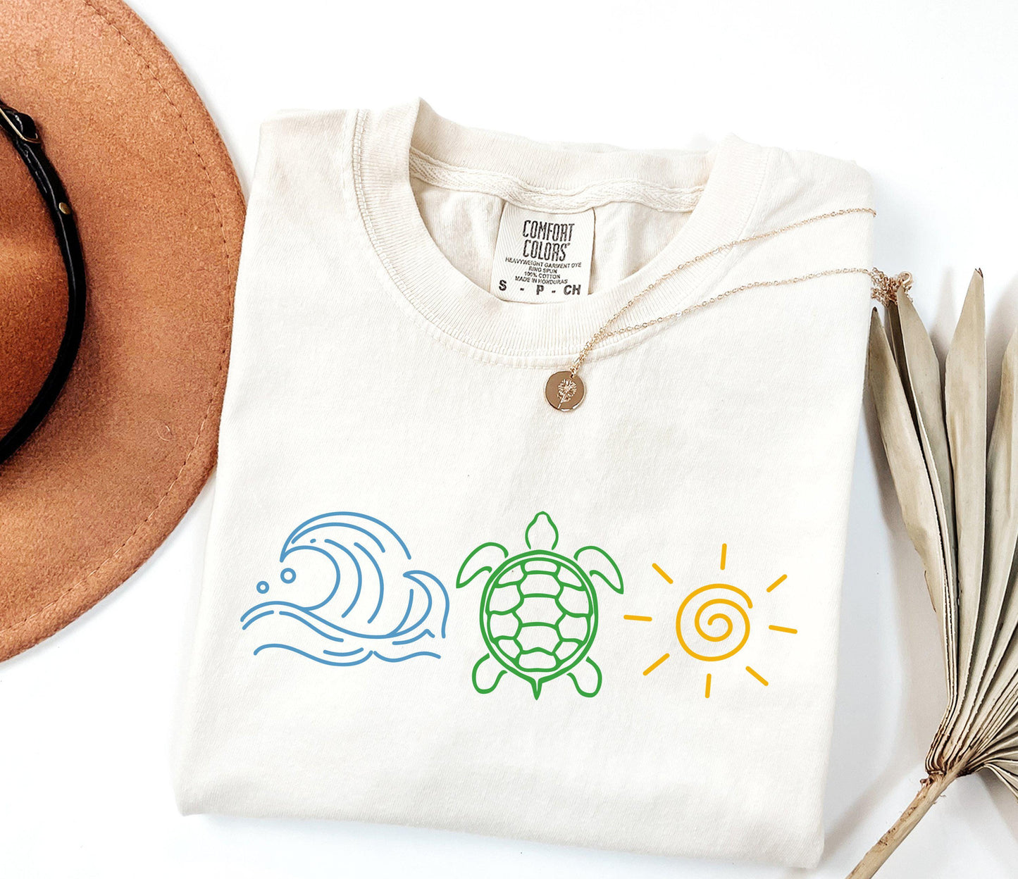 Ocean Wave Turtle Sun Shirt