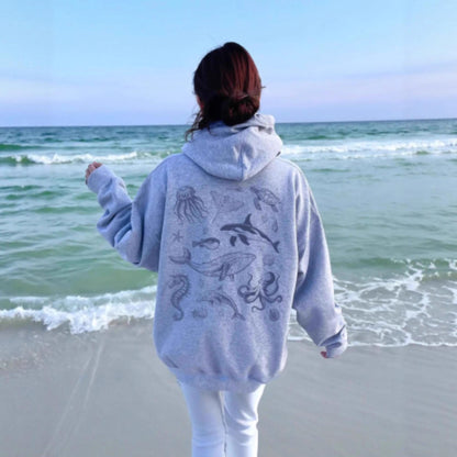 Ocean Animals Hoodie