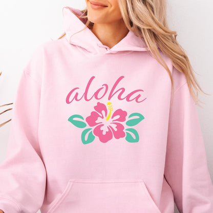 Aloha Hibiscus Hoodie V5
