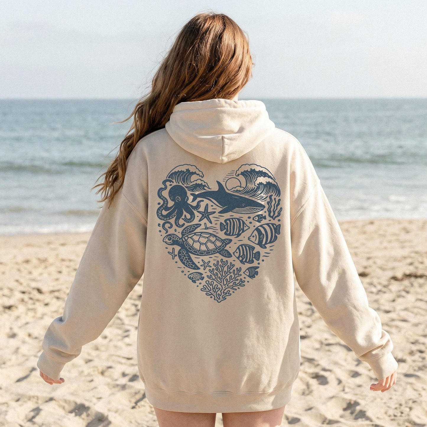Ocean Animals Hoodie 4