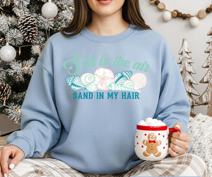 Salt Air Sand Hair Beach Sweatshirt