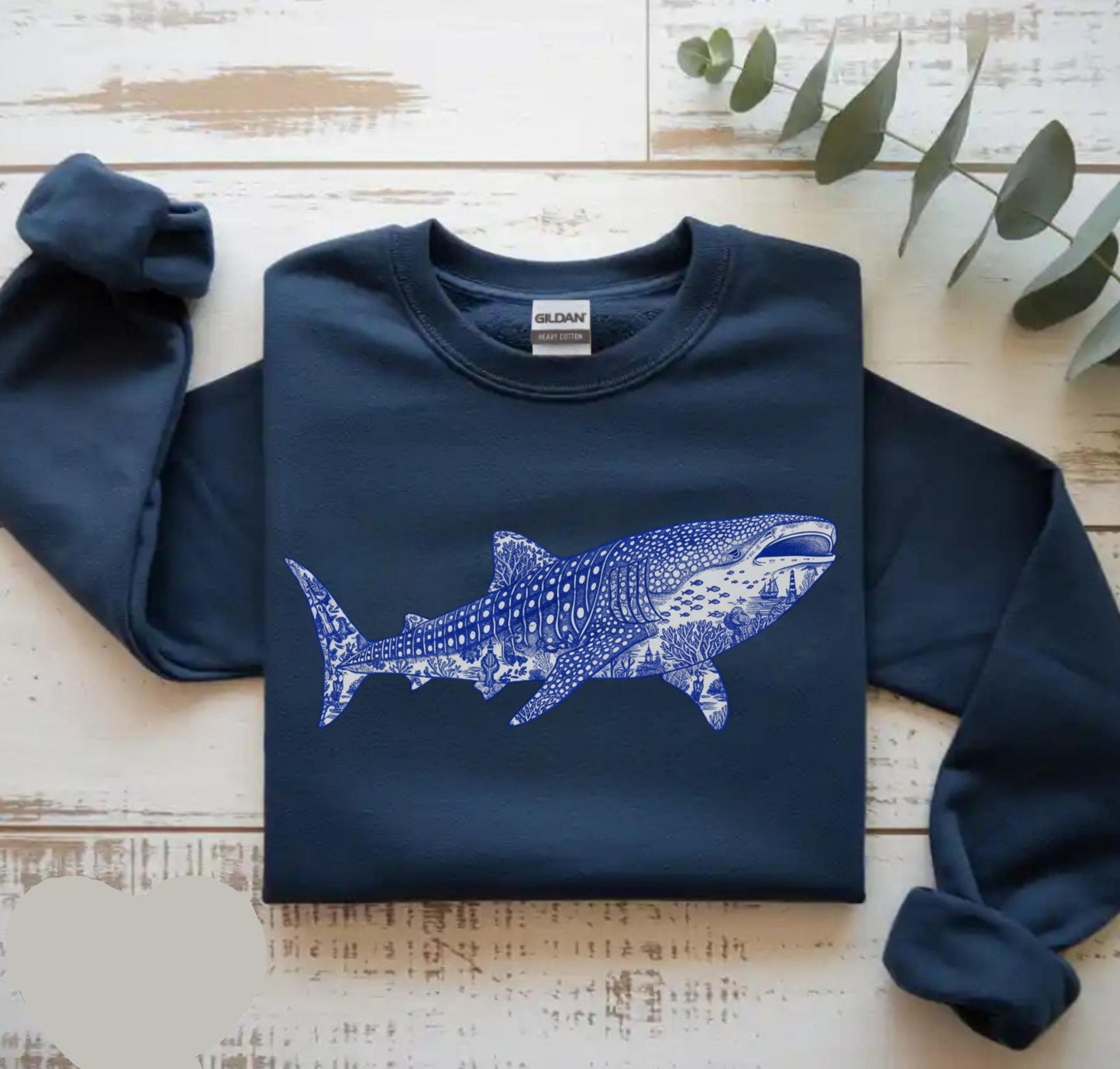 Whale Shark Sweatshirt V7