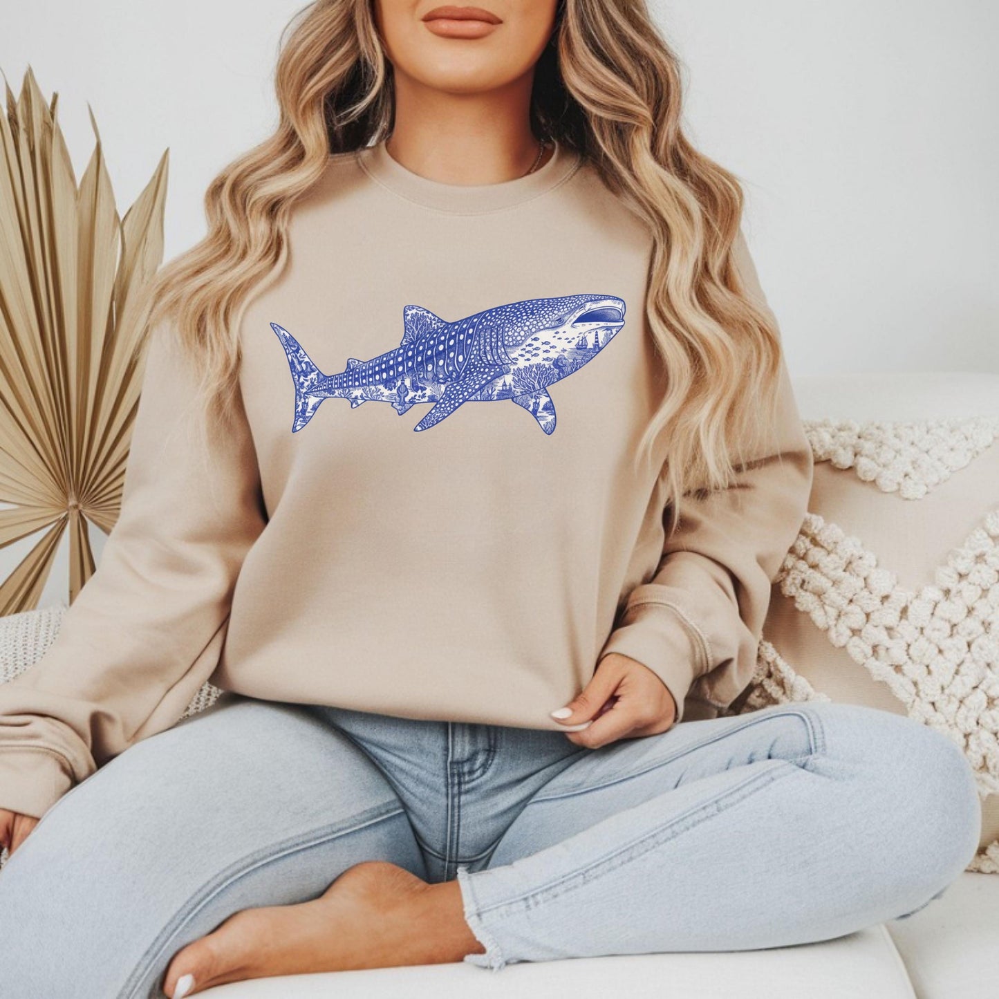 Whale Shark Sweatshirt V7