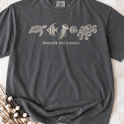 Ocean Life Sea Creatures Tee