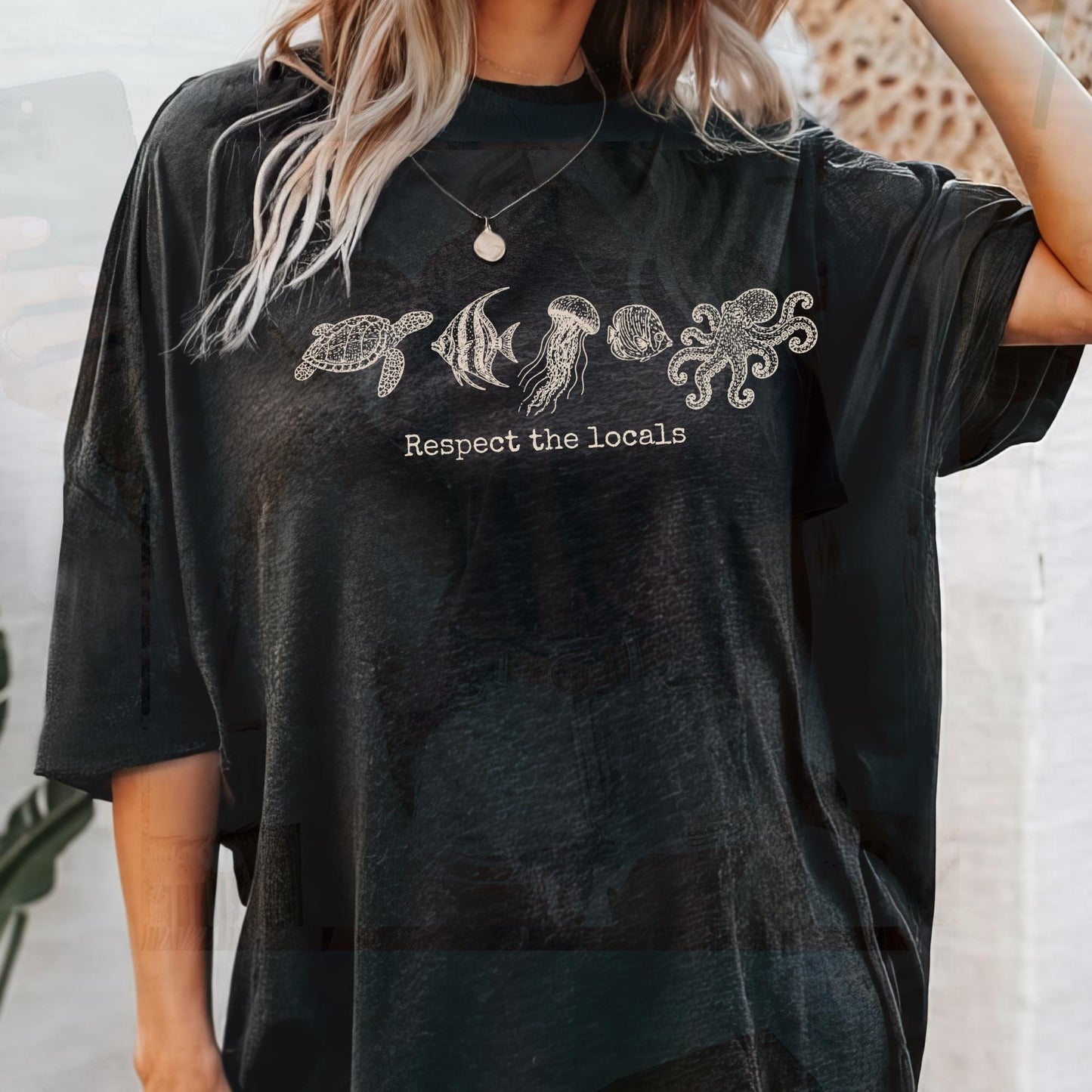 Ocean Life Sea Creatures Tee