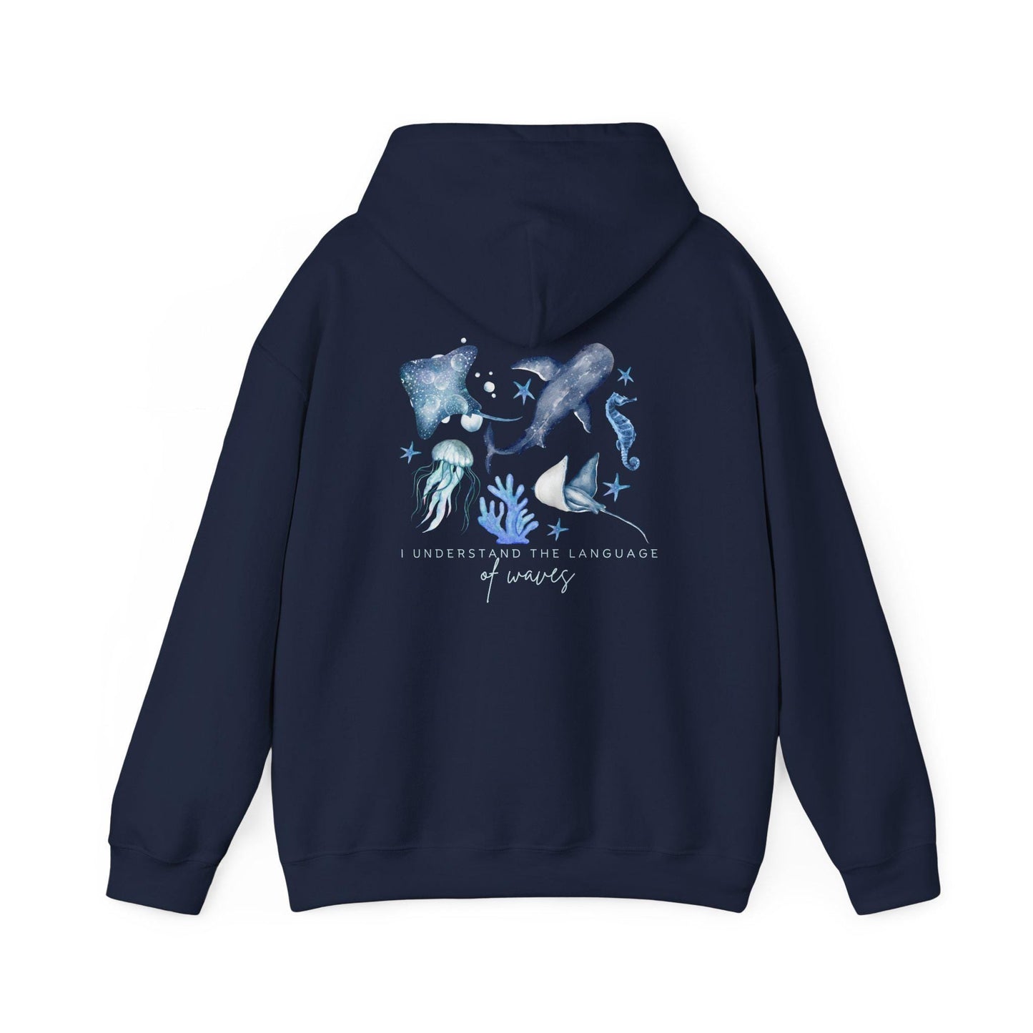 Language Of Waves Hoodie V2