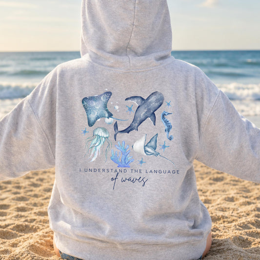 Language Of Waves Hoodie
