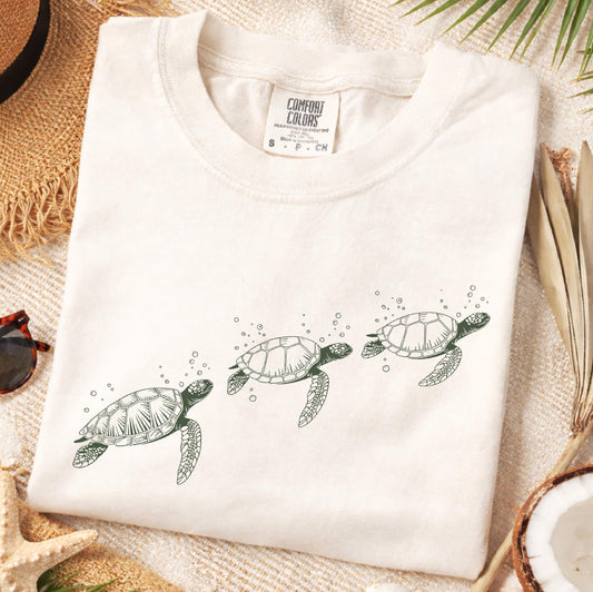 Sea Turtle Graphic T-Shirt V2
