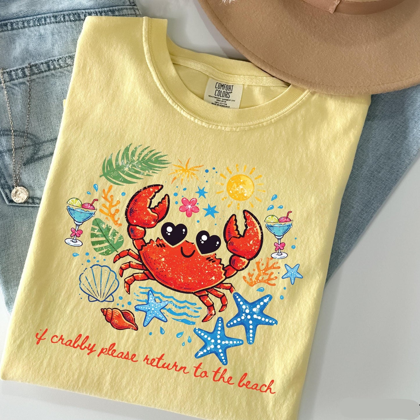 Funny Crab Graphic Shirt