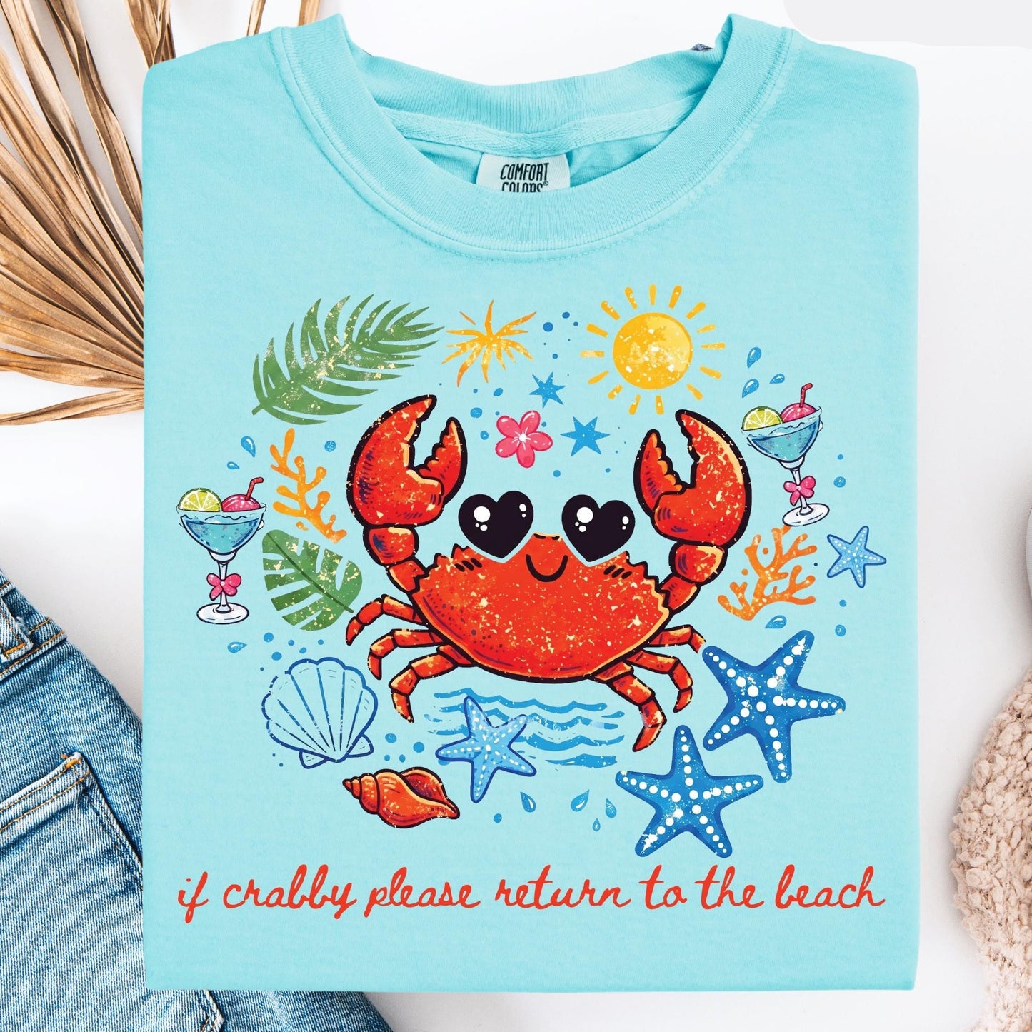 Funny Crab Graphic Shirt