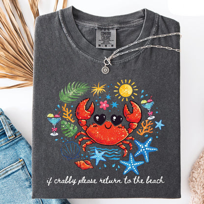 Funny Crab Graphic Shirt