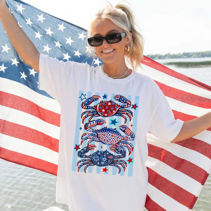 Patriotic Crab Shirt
