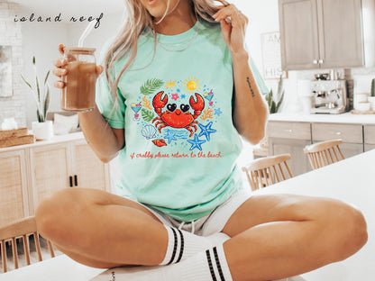 Funny Crab Graphic Shirt