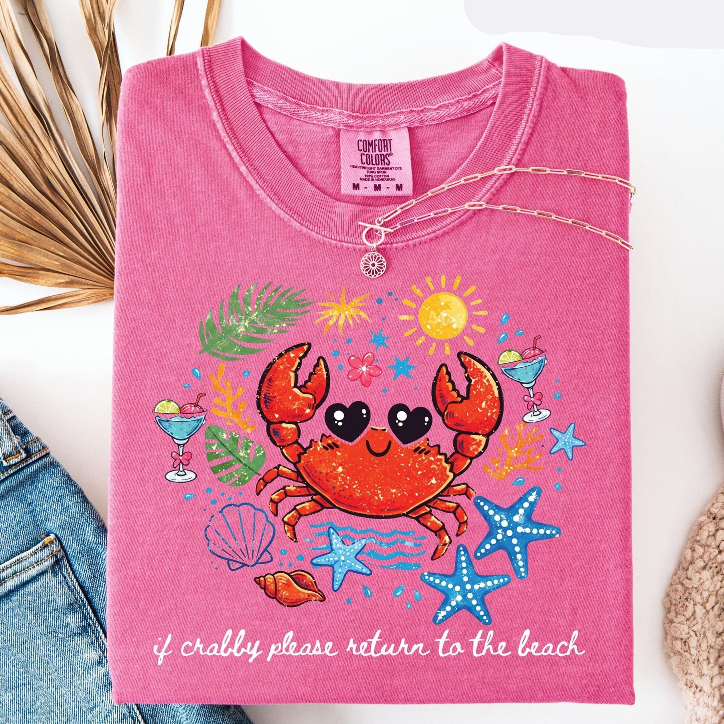 Funny Crab Graphic Shirt