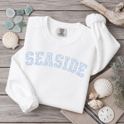 Seaside Floral Sweatshirt