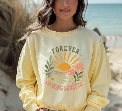 Forever Chasing Sunset Sweatshirt V1