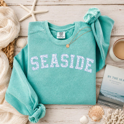 Seaside Floral Sweatshirt