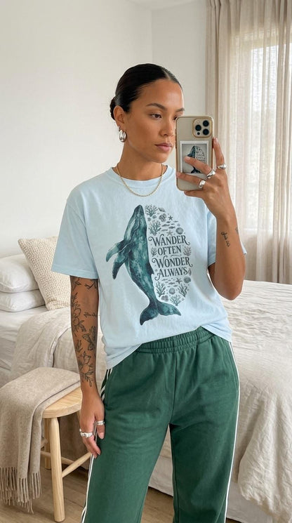 Whale Graphic Tee