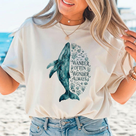 Whale Graphic Tee