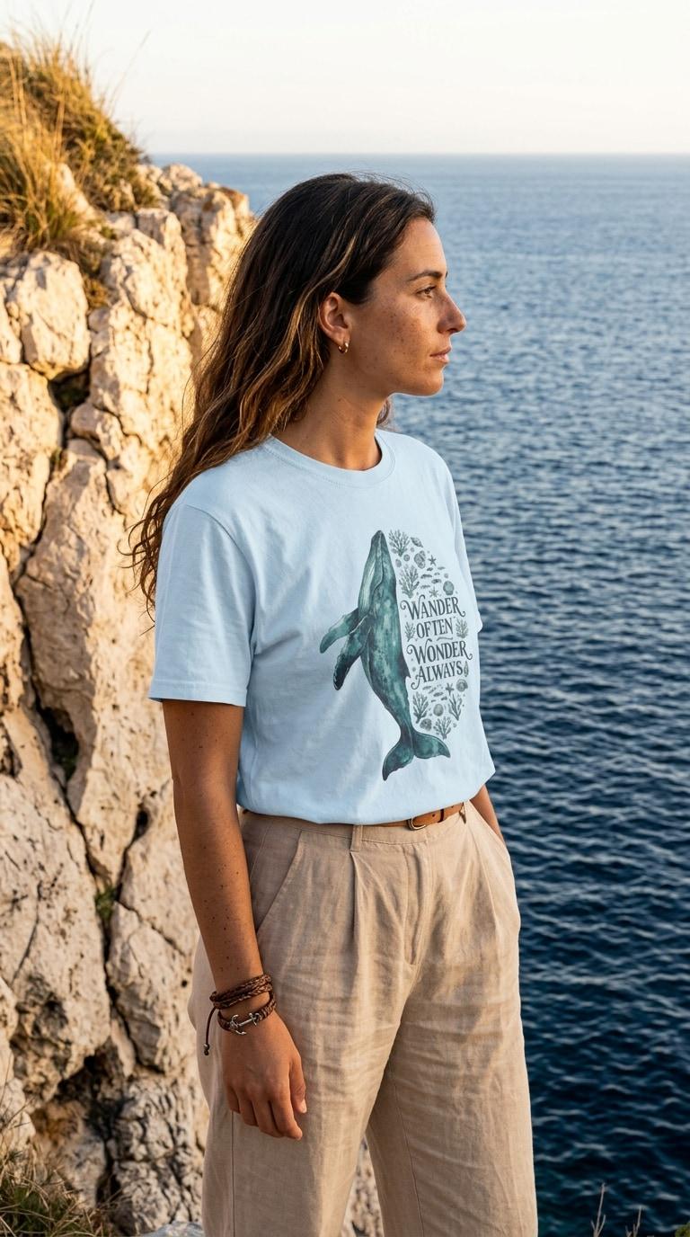 Whale Graphic Tee