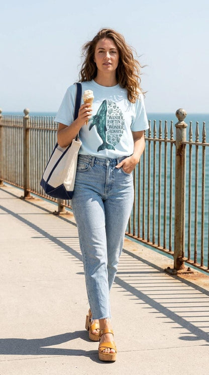 Whale Graphic Tee